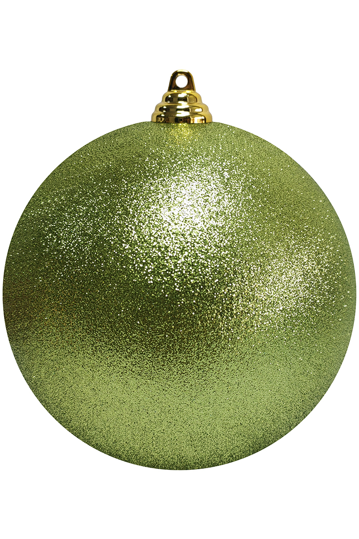 Пластиковый шар Искристый от 12 до 50 см фисташковый